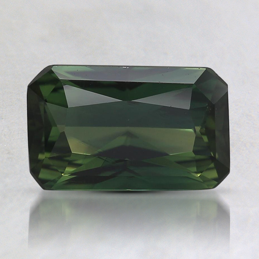 8.1x5mm Unheated Green Emerald Australian Sapphire