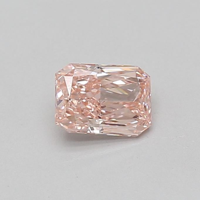 0.61 Ct. Fancy Vivid Pink Radiant Lab Grown Diamond