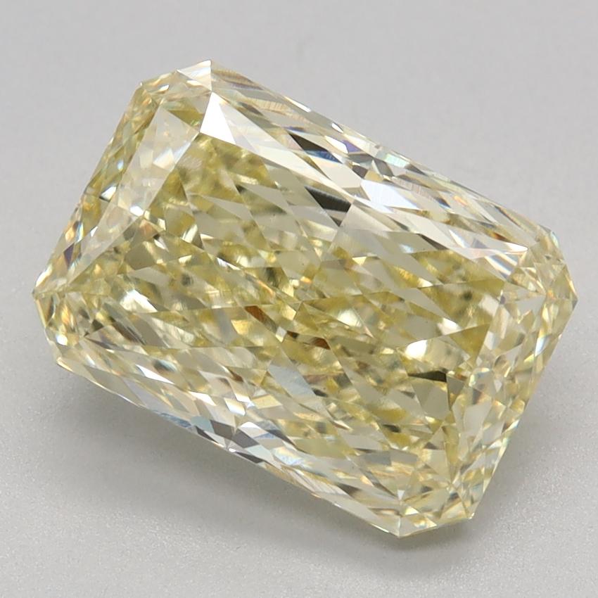 2.64 Ct. Fancy Yellow Radiant Lab Grown Diamond