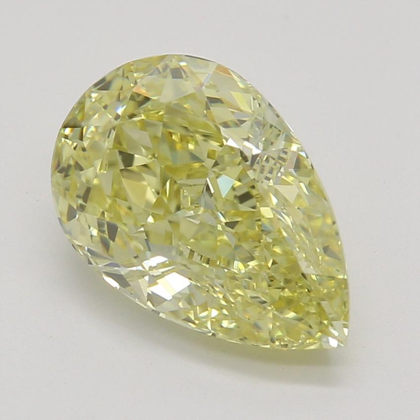1.52 Ct. Fancy Intense Yellow Pear Diamond