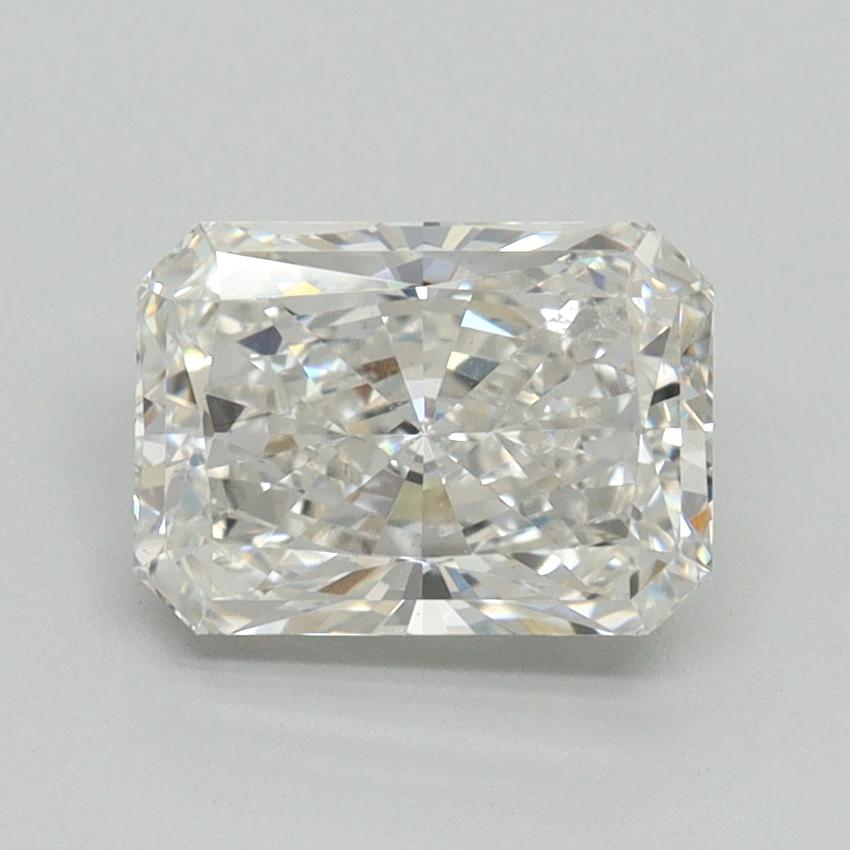 1.65 Ct. Fancy Vivid Pacific Green Radiant Lab Grown Diamond