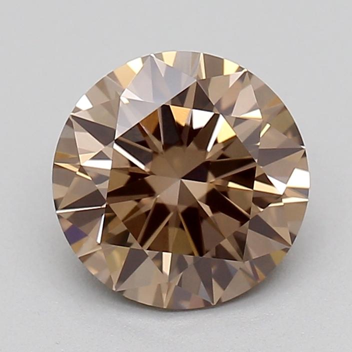 0.85 Ct. Fancy  Brown Round Lab Grown Diamond