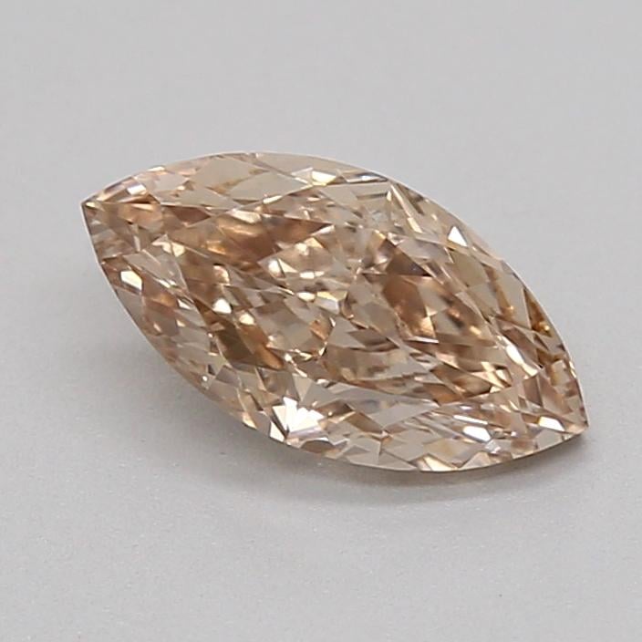 0.50 Ct. Very Light  Brown Marquise Lab Grown Diamond