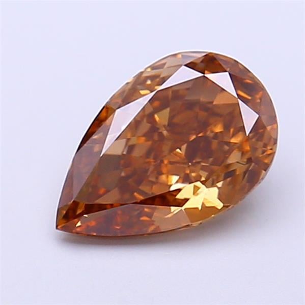 1.25 Ct. Fancy Brown Pear Lab Grown Diamond