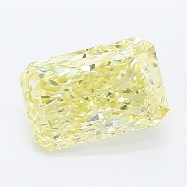 1.08 Ct. Fancy Vivid Yellow Radiant Lab Grown Diamond
