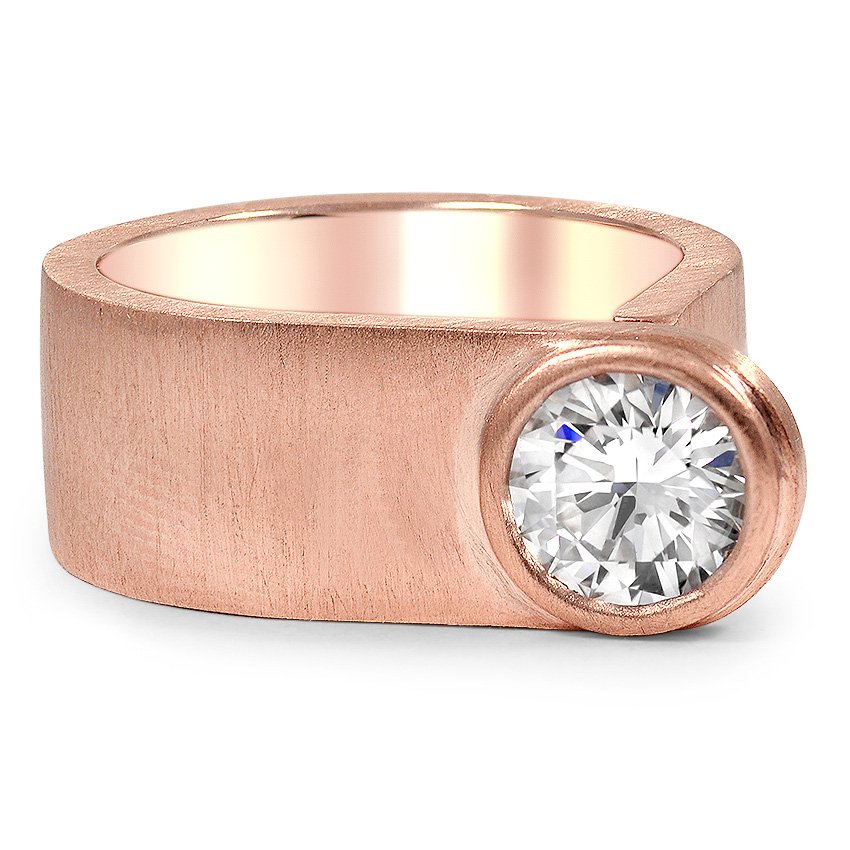 Custom Contemporary Diamond Ring