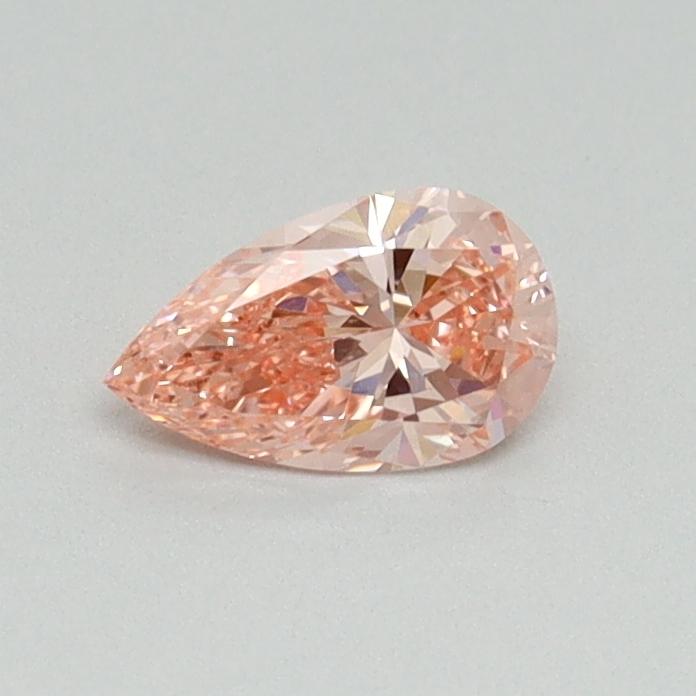 0.32 Ct. Fancy Vivid Pink Pear Lab Grown Diamond