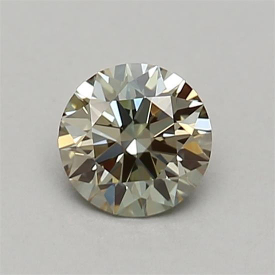 0.33 Ct. Fancy Green Round Lab Grown Diamond