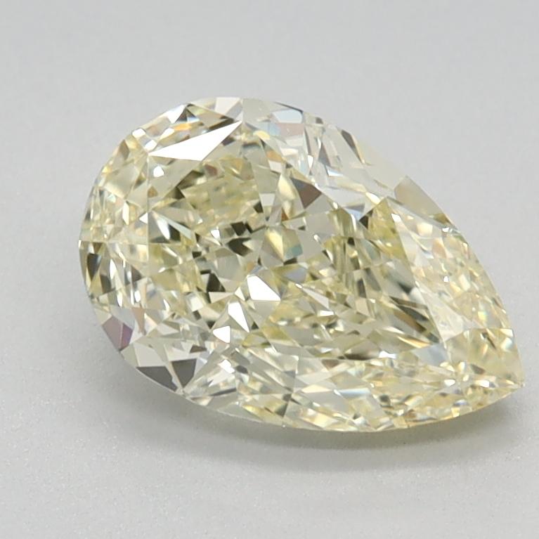 1.13 Ct. Fancy Light Yellow Pear Lab Grown Diamond