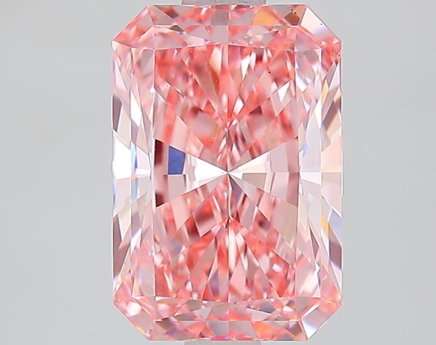 2.01 Ct. Fancy Vivid Pink Radiant Lab Grown Diamond