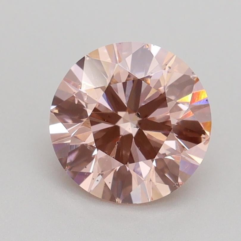 1.50 Ct. Fancy Intense Pink Round Lab Grown Diamond