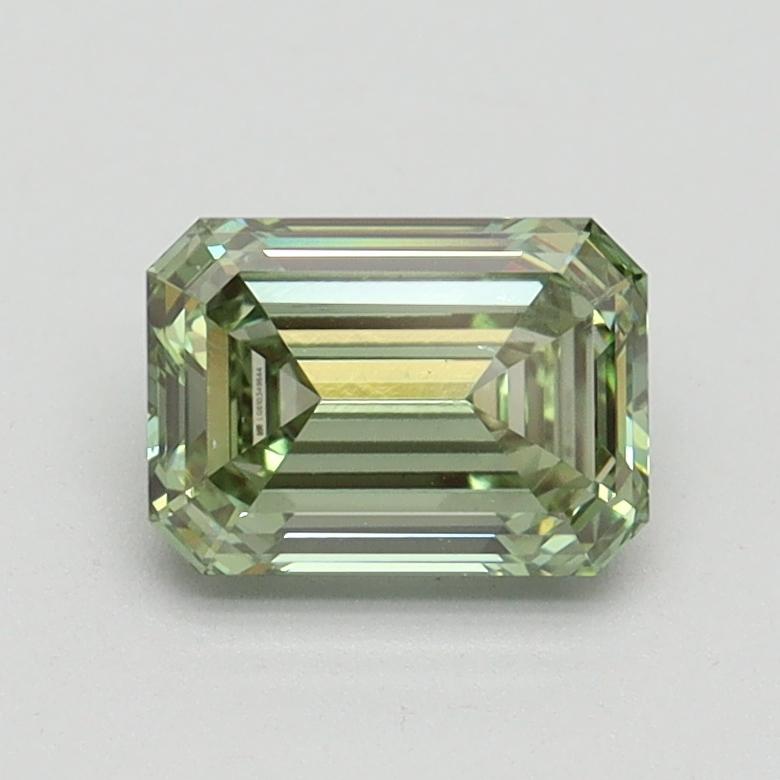 1.03 Ct. Fancy Intense Green Emerald Lab Grown Diamond