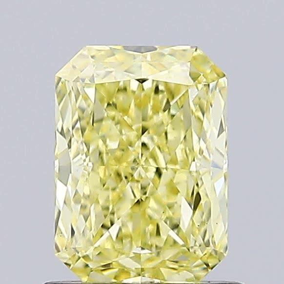1.02 Ct. Fancy  Yellow Radiant Lab Grown Diamond