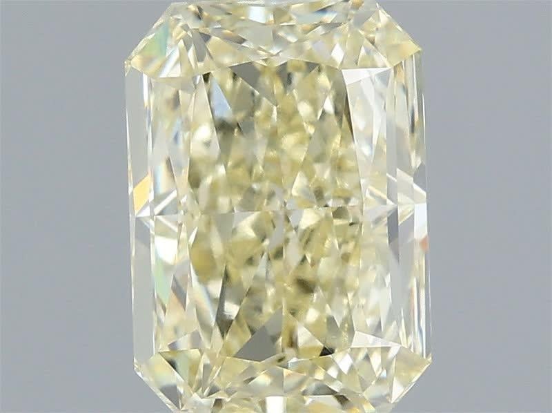 1.59 Ct. Fancy Light Yellow Radiant Lab Grown Diamond