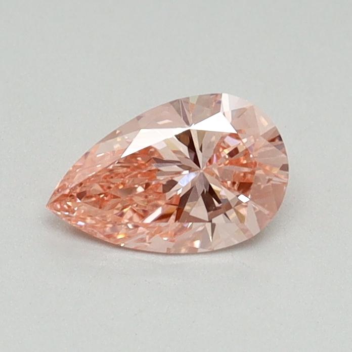 0.41 Ct. Fancy Vivid Pink Pear Lab Grown Diamond