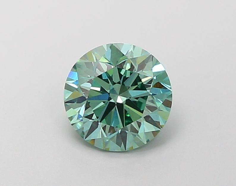 1.66 Ct. Fancy Green Vivid Radiant Lab Grown Diamond