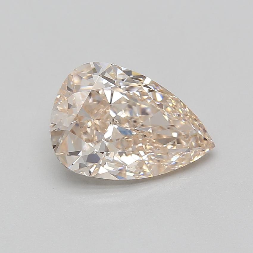 3.05 Ct. Fancy Vivid Blue Pear Lab Grown Diamond