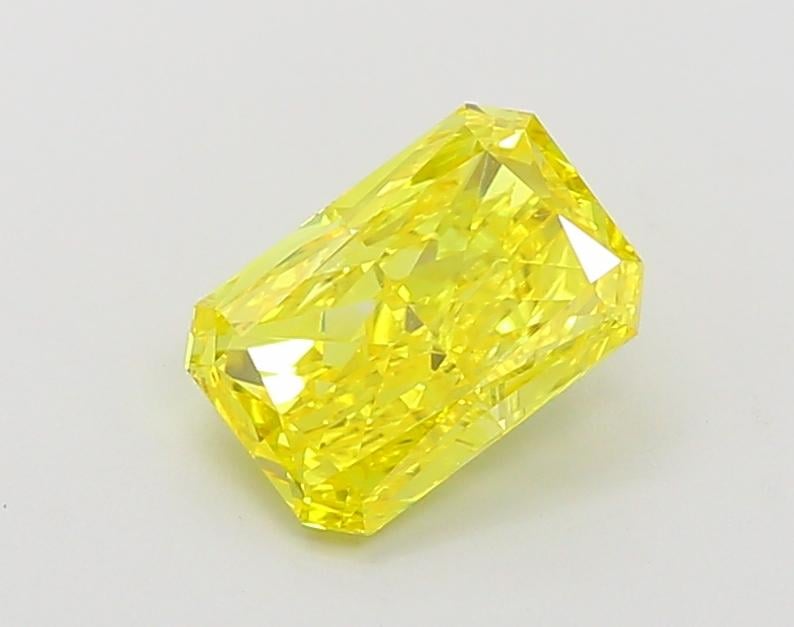 1.50 Ct. Fancy Vivid  Yellow Radiant Lab Grown Diamond