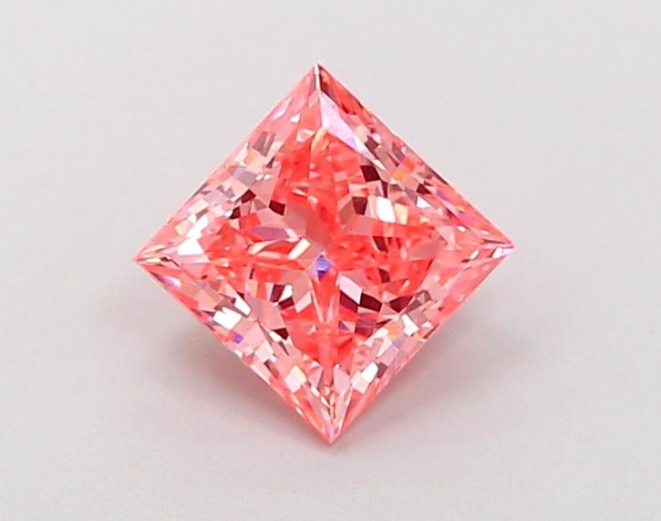 1.12 Ct. Fancy Vivid  Yellow Princess Lab Grown Diamond