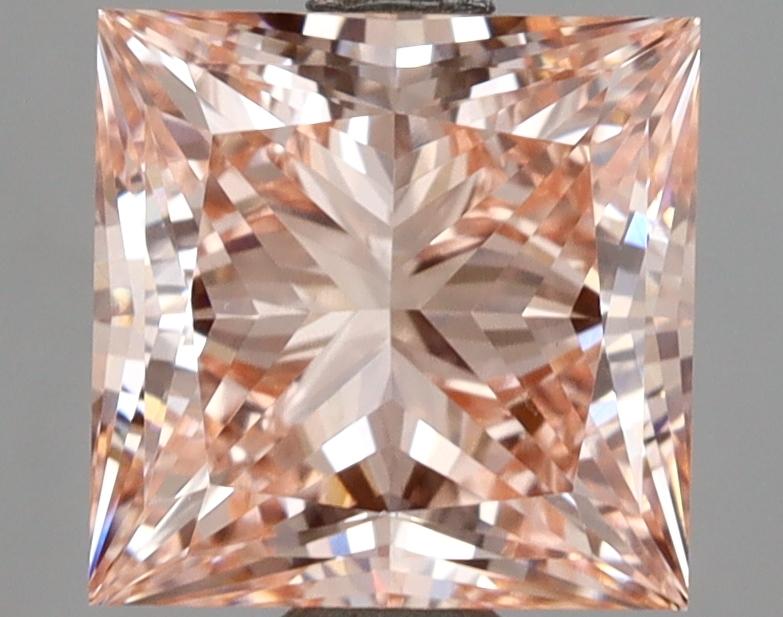 2.69 Ct. Fancy Intense Pink Princess Lab Grown Diamond