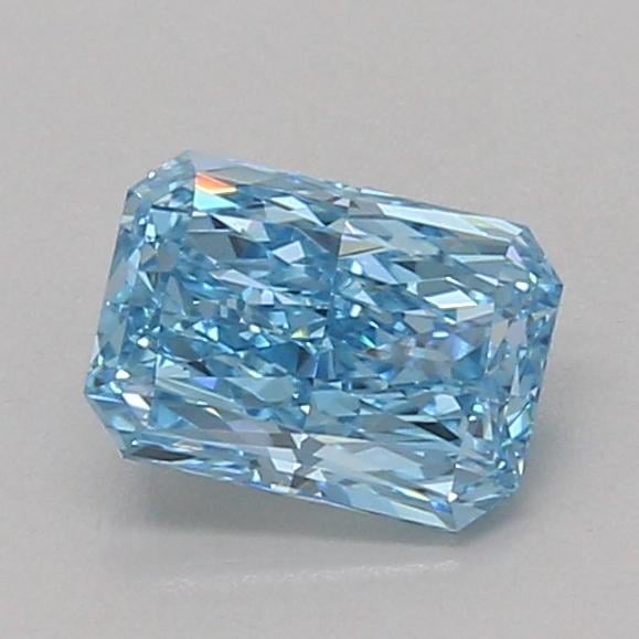 1.03 Ct. Fancy Vivid Blue Radiant Lab Grown Diamond