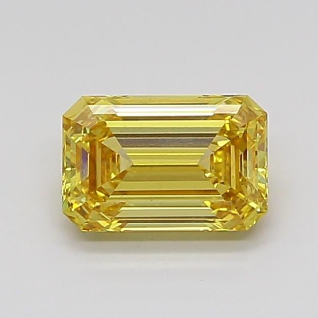 1.91 Ct. Fancy Intense Brownish Yellow Emerald Lab Grown Diamond