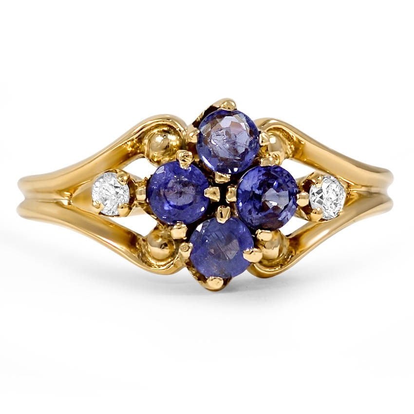 Victorian Sapphire Vintage Ring