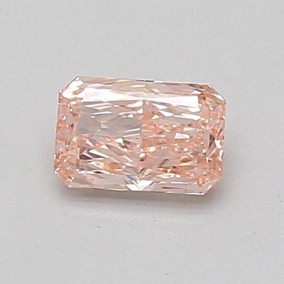 0.62 Ct. Fancy Vivid Pink Radiant Lab Grown Diamond
