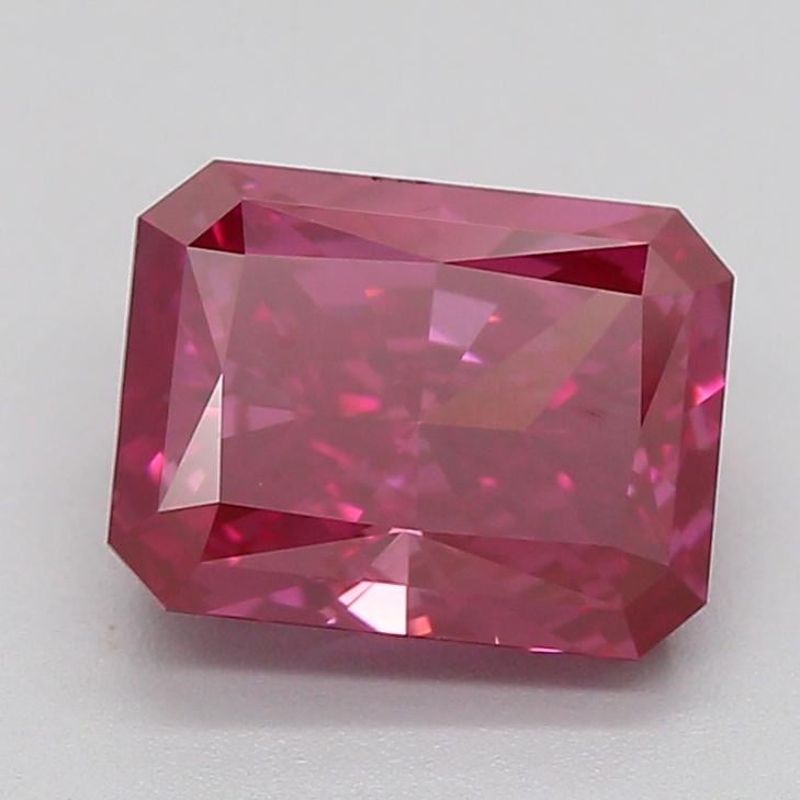 1.65 Ct. Fancy Vivid Pink Radiant Lab Grown Diamond