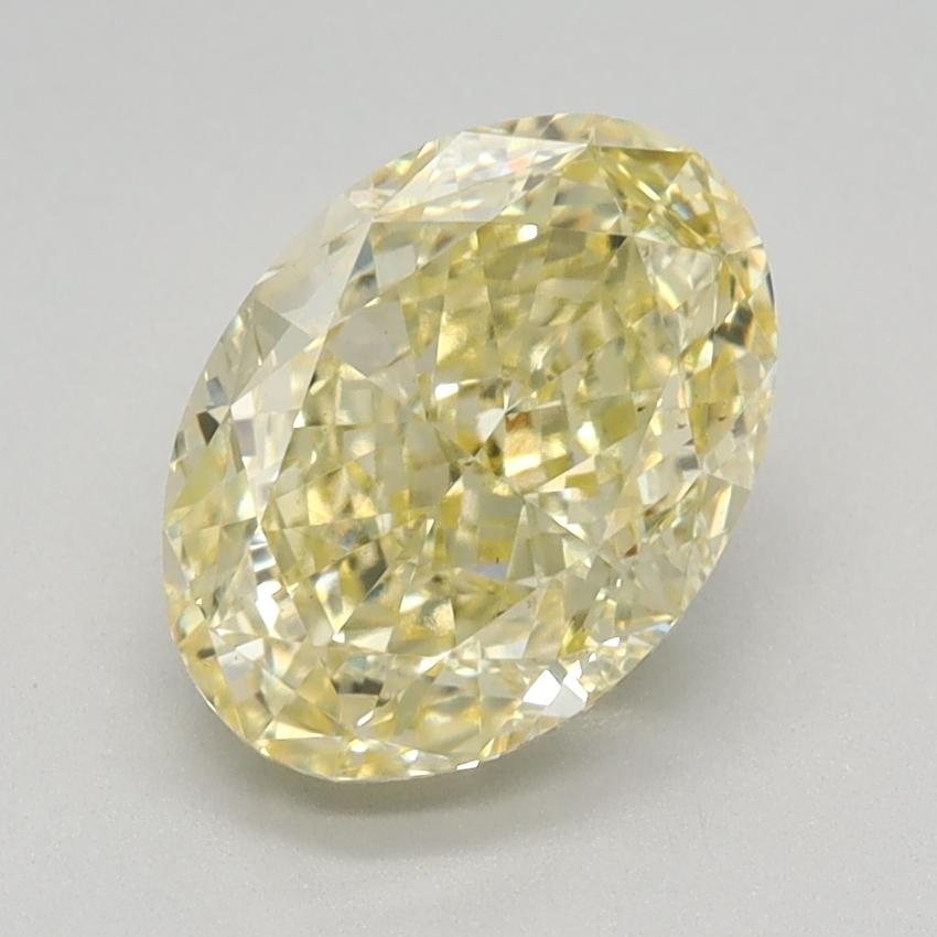 1.87 Ct. Fancy Yellow Oval Lab Grown Diamond