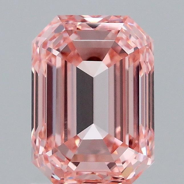 2.06 Ct. Fancy Intense Pink Emerald Lab Grown Diamond