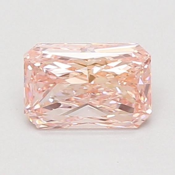 0.97 Ct. Fancy Vivid Pink Radiant Lab Grown Diamond