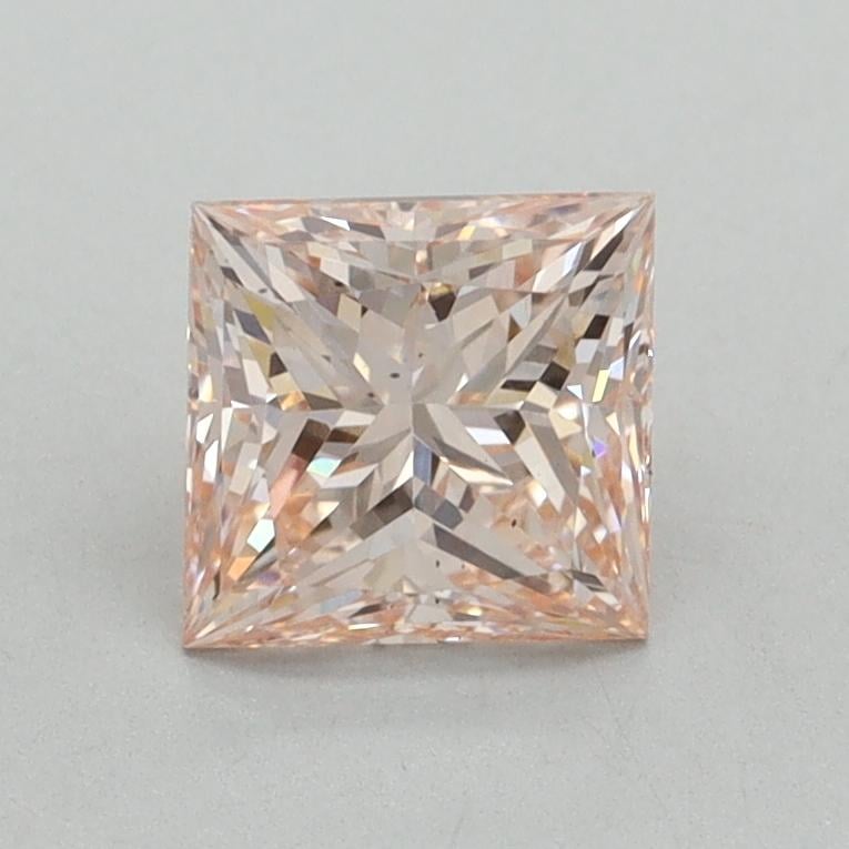 1.00 Ct. Fancy Intense Pink Princess Lab Grown Diamond