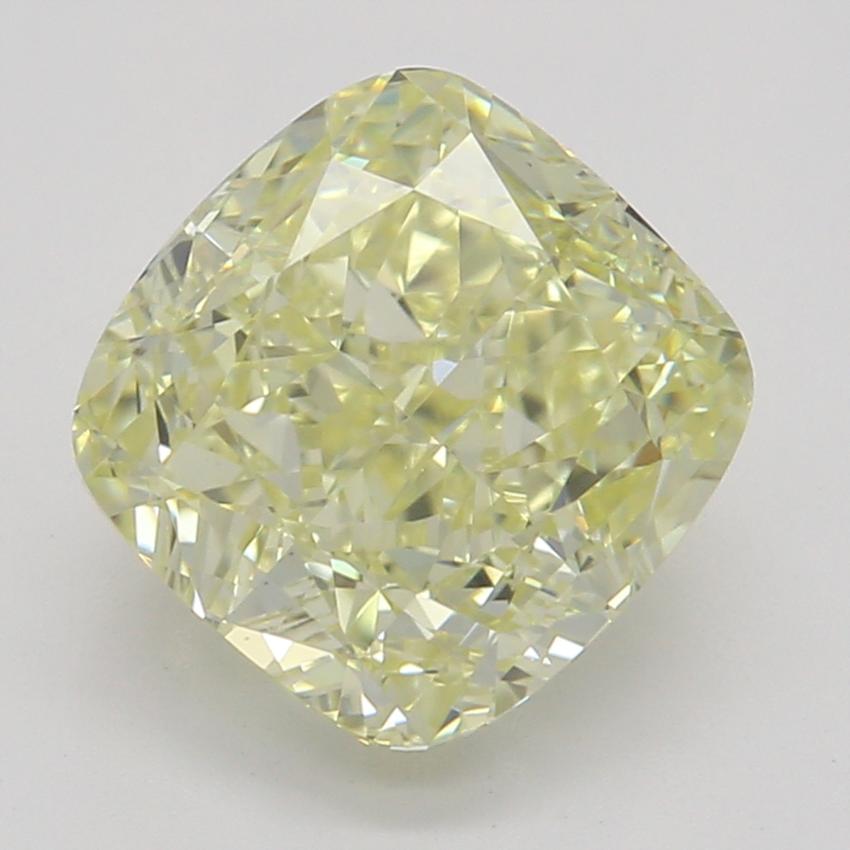 1.62 Ct. Fancy Light Yellow Cushion Diamond