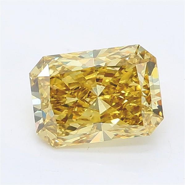 1.03 Ct. Fancy Intense Yellow Radiant Lab Grown Diamond