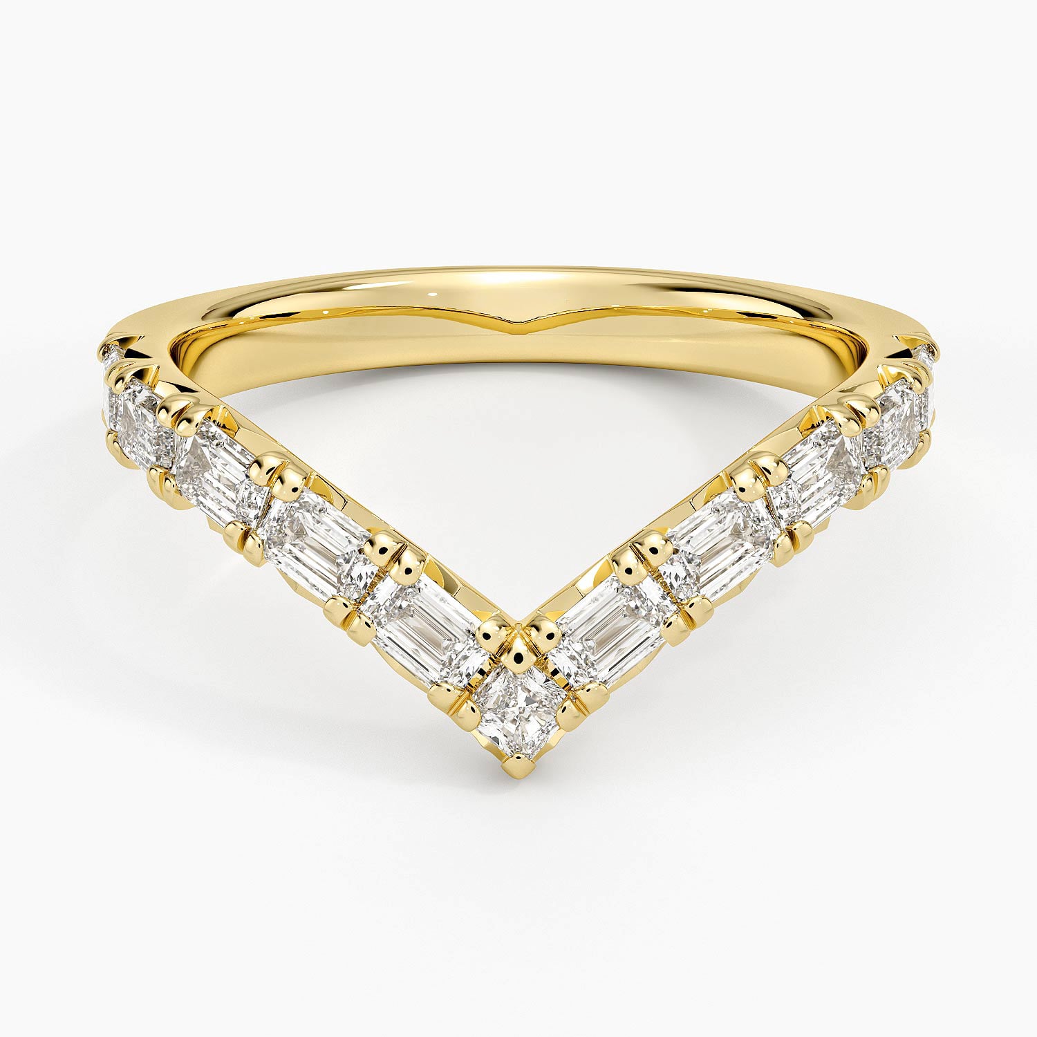 Rose gold diamond engagement ring with surprise diamond details