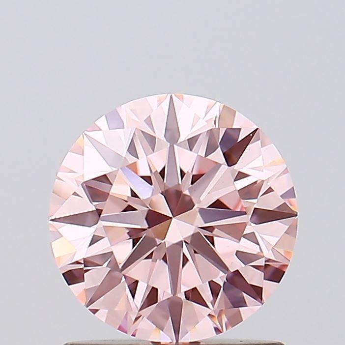 1.08 Ct. Fancy Intense Pink Round Lab Grown Diamond