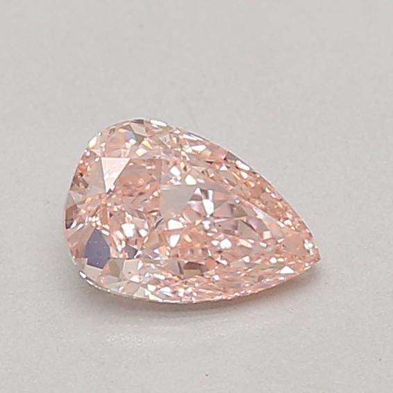 0.58 Ct. Fancy Vivid Pink Pear Lab Grown Diamond