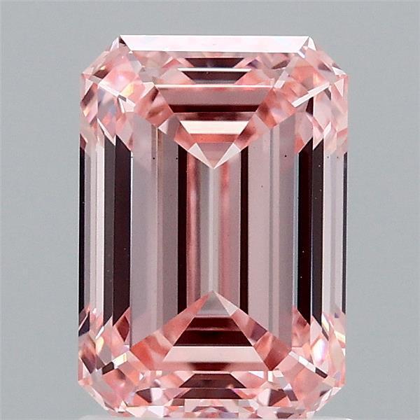 1.87 Ct. Fancy Intense Pink Emerald Lab Grown Diamond