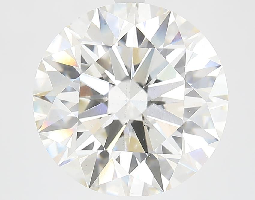 6.28 Ct. Fancy Intense Pink Round Lab Grown Diamond