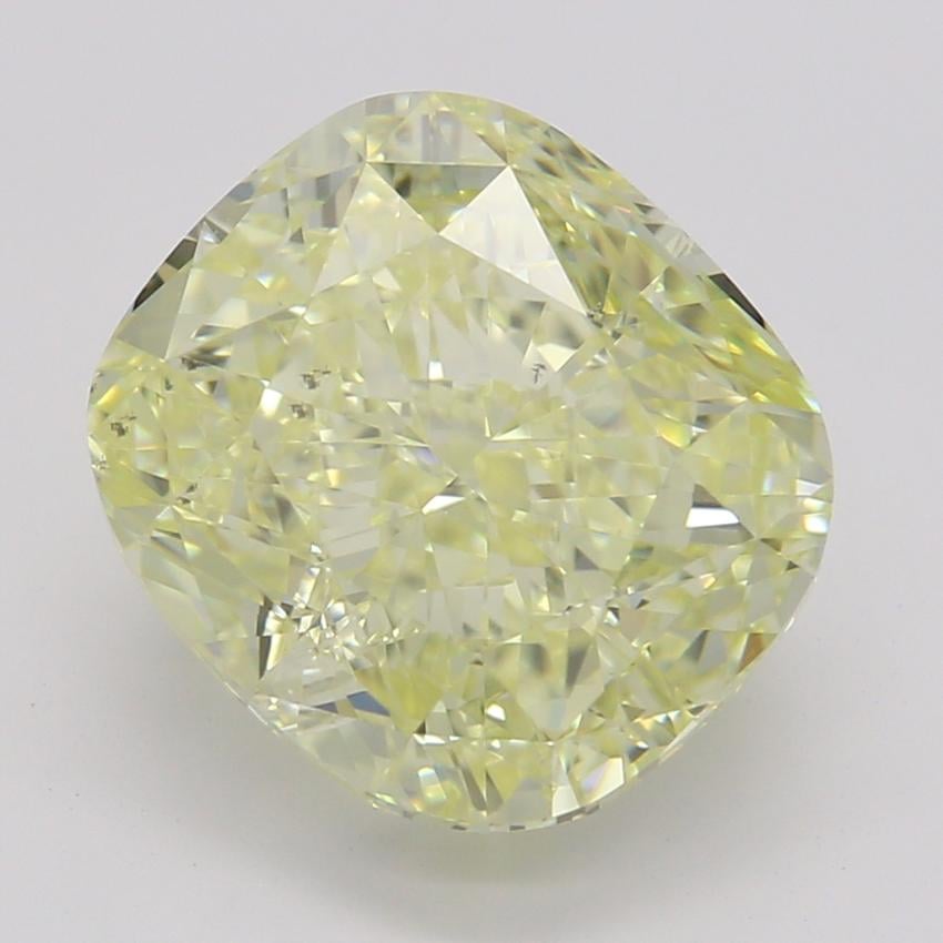 3.02 Ct. Fancy Yellow Cushion Diamond