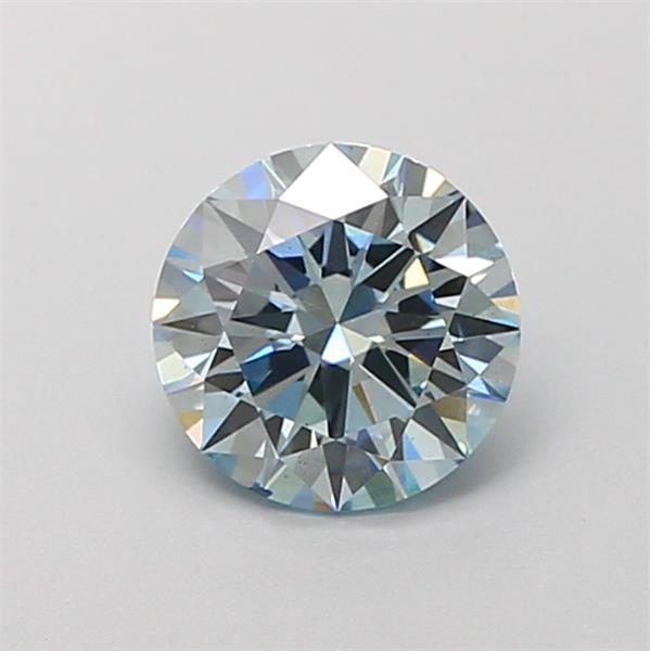1.20 Ct. Fancy Intense  Blue Round Lab Grown Diamond