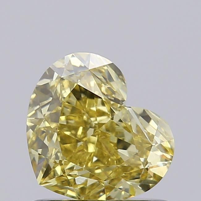 0.95 Ct. Fancy Yellow Heart Lab Grown Diamond