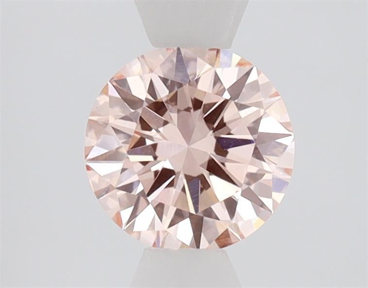 0.90 Ct. Fancy Intense Pink Round Lab Grown Diamond