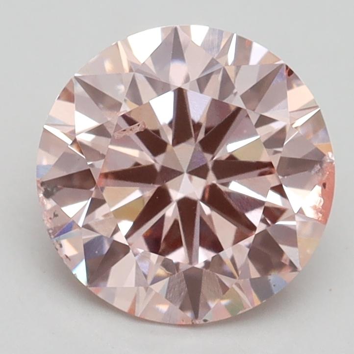 2.01 Ct. Fancy Intense Pink Round Lab Grown Diamond
