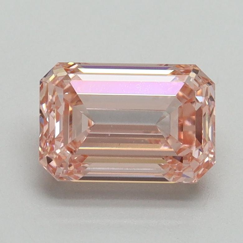 1.51 Ct. Fancy Intense Pink Emerald Lab Grown Diamond