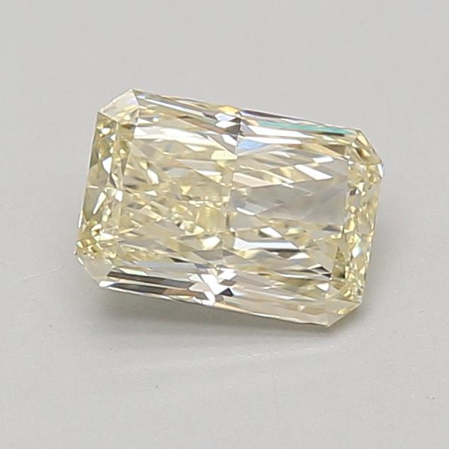 1.08 Ct. Fancy Light Yellow Radiant Lab Grown Diamond