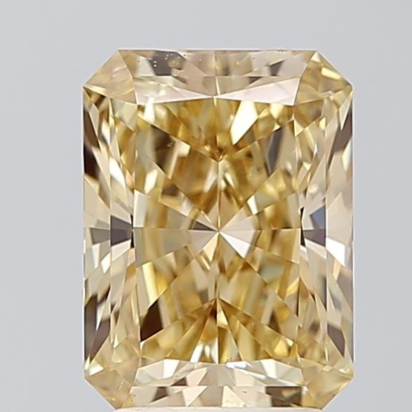 2.44 Ct. Fancy Intense Yellow Radiant Lab Grown Diamond