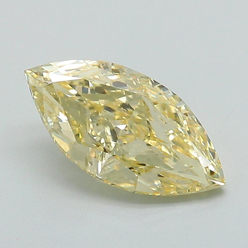 1.37 Ct. Fancy Yellow Marquise Lab Grown Diamond
