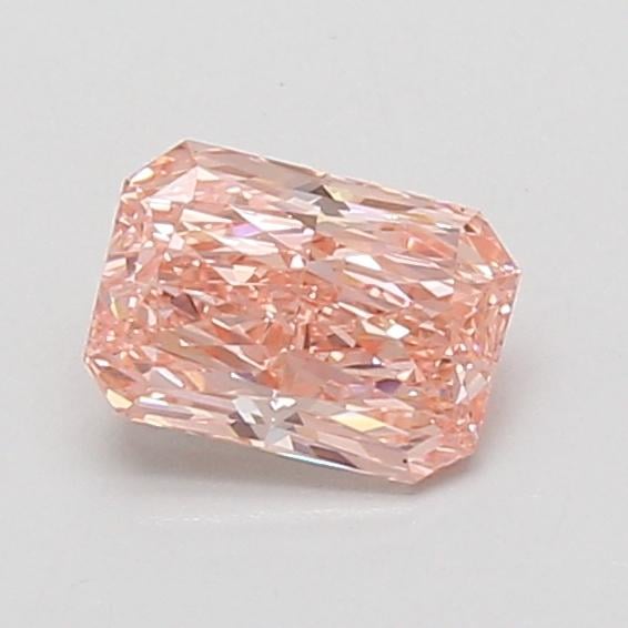 0.74 Ct. Fancy Vivid Pink Radiant Lab Grown Diamond